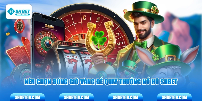 Nên chọn đúng giờ vàng để quay thưởng nổ hũ SHBET